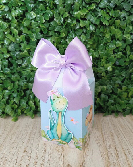 Kit personalizado Dinossauro aquarela menina (20 peças)