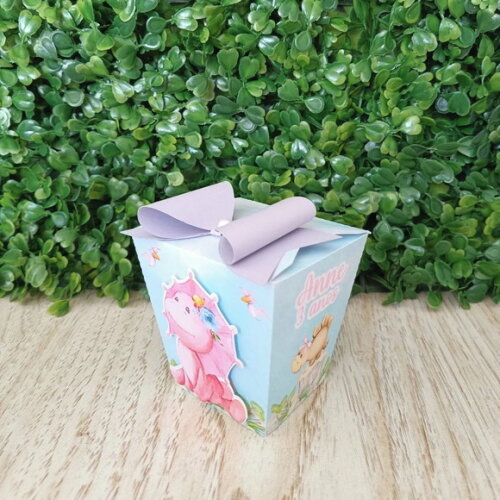 Kit personalizado Dinossauro aquarela menina (20 peças)