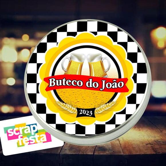 Latinhas Personalizada Festa Boteco