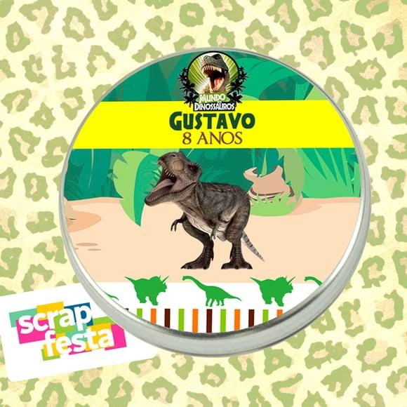 Latinhas Personalizada Festa Dinossauro