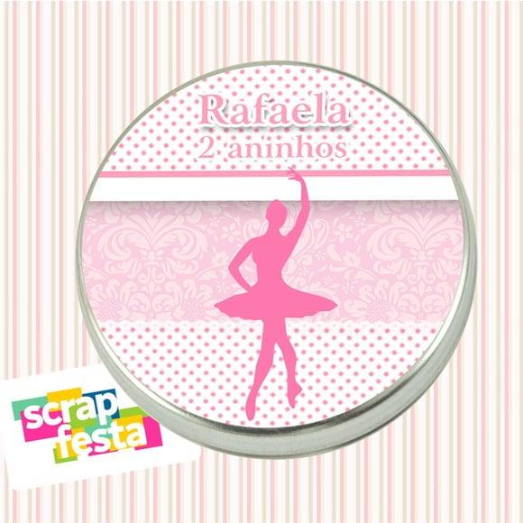 Latinhas Personalizadas Festa Bailarina