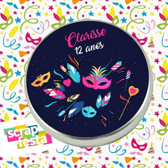 Latinhas Personalizadas Festa Carnaval