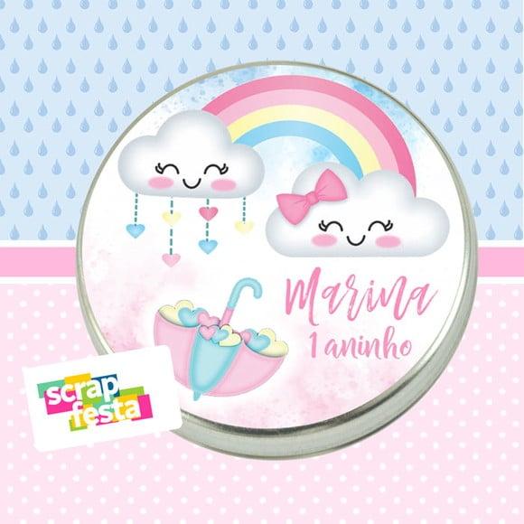 Latinhas Personalizadas Festa Chuva de Benção, Chuva de Amor