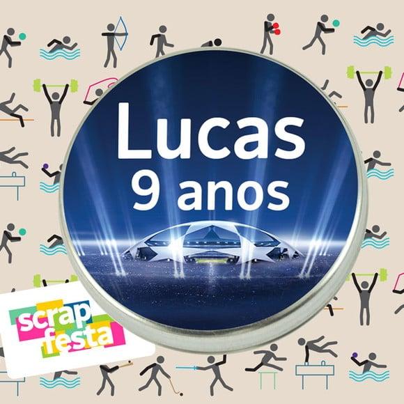 Latinhas Personalizadas Festa Futebol
