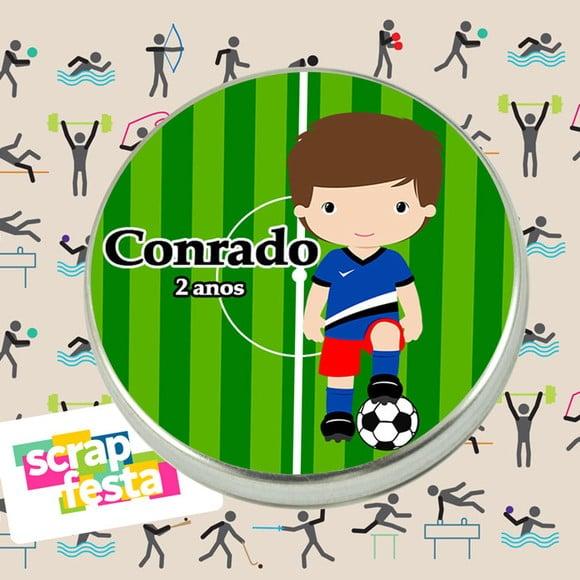 Latinhas Personalizadas Festa Futebol