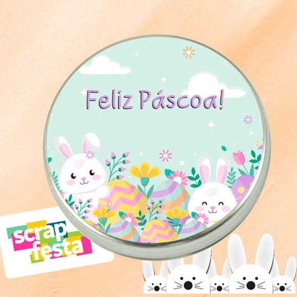 Latinhas Personalizadas Festa Páscoa Cute
