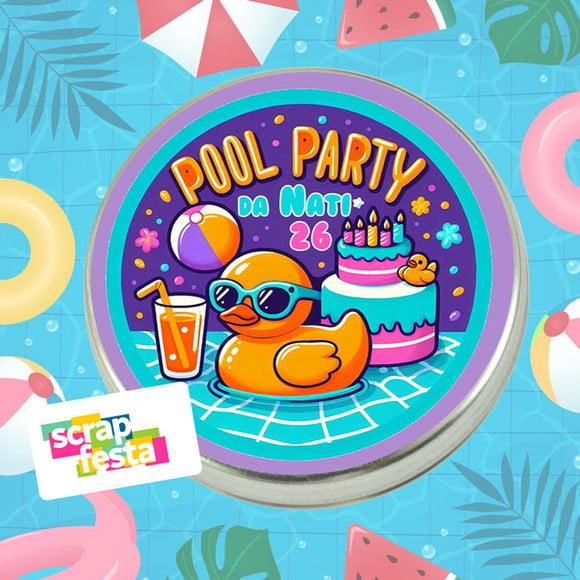 Latinhas Personalizadas Festa Pool Party