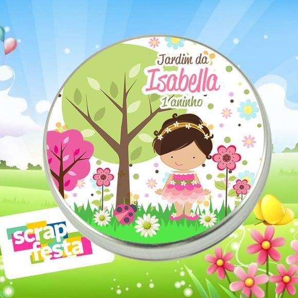 Latinhas Personalizadas Jardim Encantado