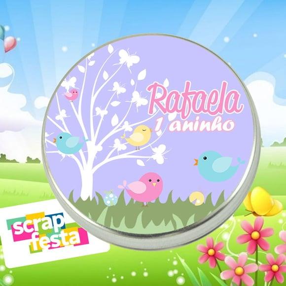 Latinhas Personalizadas Jardim Encantado