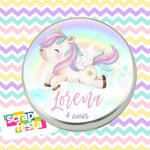 Latinhas Personalizadas Lembrancinhas Festa Unicórnio