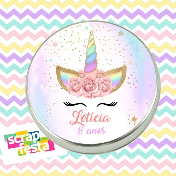 Latinhas Personalizadas Lembrancinhas Festa Unicórnio
