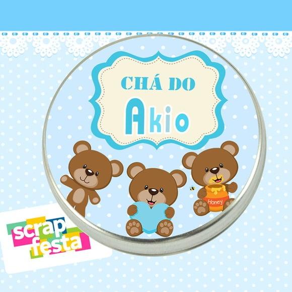 Lembrancinhas de Chá de Bebê Latinhas