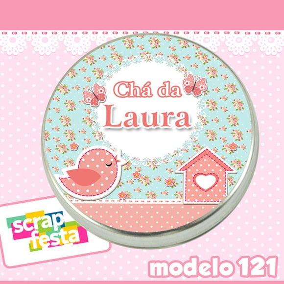 Lembrancinhas de Chá de Bebê Latinhas