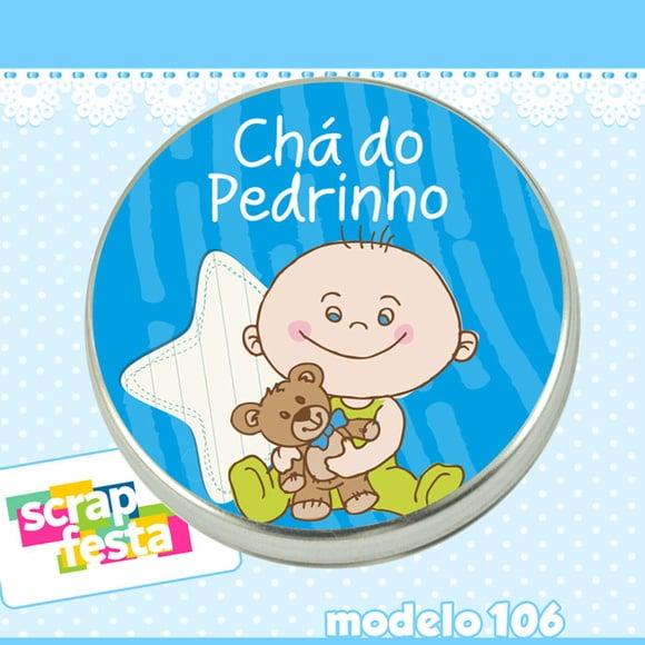 Lembrancinhas de Chá de Bebê Latinhas