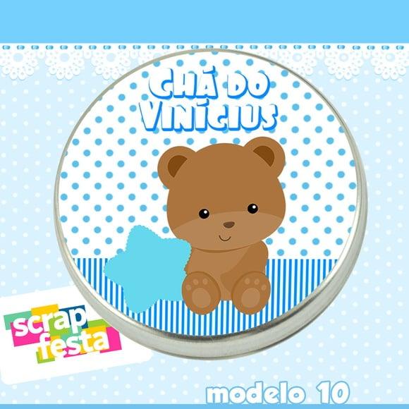 Lembrancinhas de Chá de Bebê Latinhas