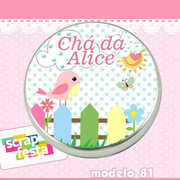 Lembrancinhas de Chá de Bebê Latinhas