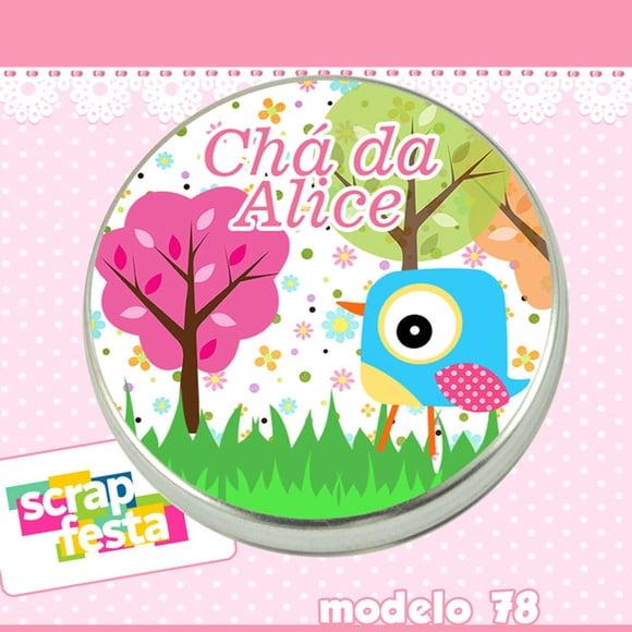 Lembrancinhas de Chá de Bebê Latinhas