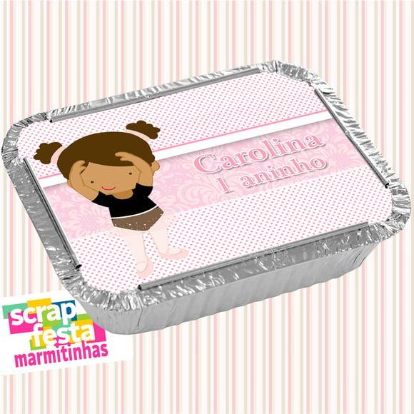 Marmitinha Personalizada Festa Bailarina