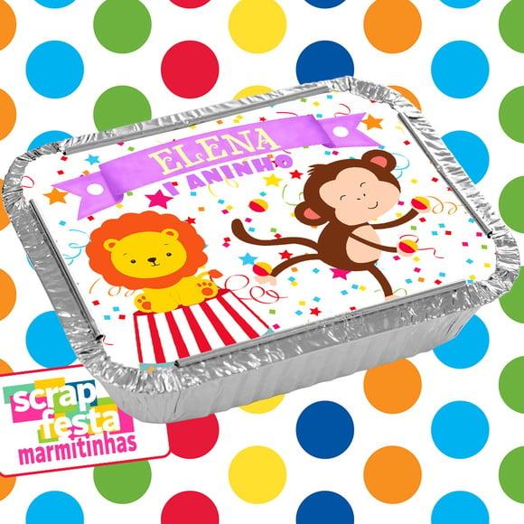Marmitinha Personalizada Festa Circo