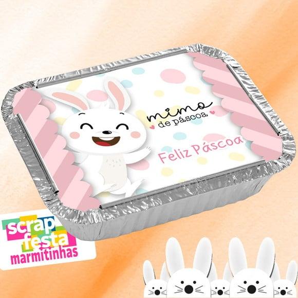 Marmitinha Personalizada Festa Páscoa Cute