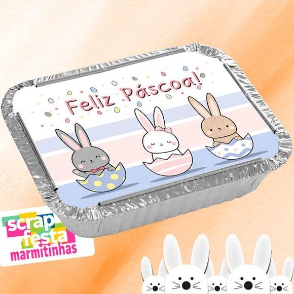 Marmitinhas Personalizadas Festa Páscoa Cute