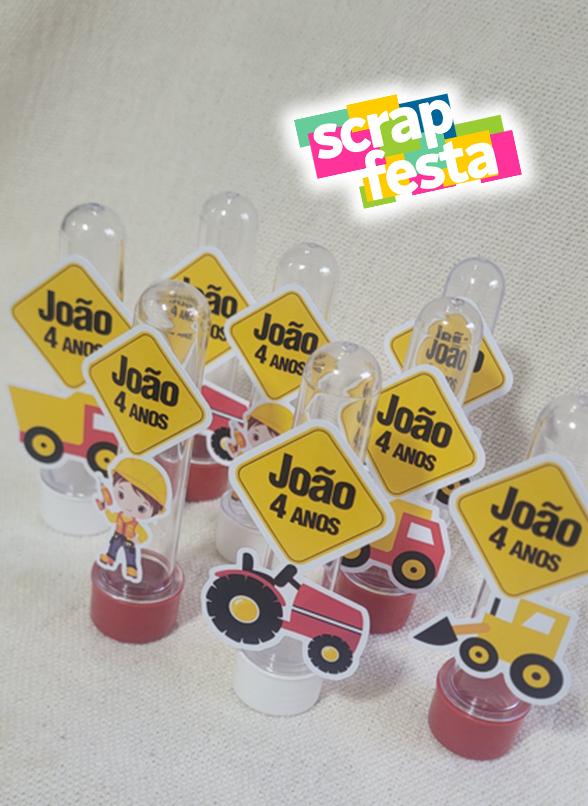 Tubete Personalizado Festa Safari Leão Cute
