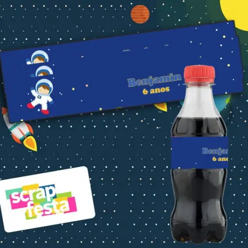 Adesivo Personalizado Rótulo Mini Coca 19,5 x 3,5 Espaço