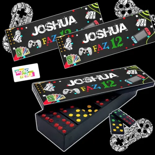 Dominó Personalizado Festa Games Jogos