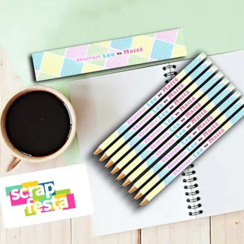 Lápis Personalizado Festa Junina/charraiá/chá Revelação