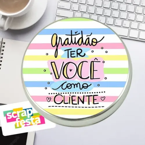 Latinha Personalizada Empresa com Sua Logo
