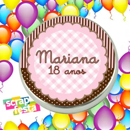 Latinha Personalizada Festa de Aniversário