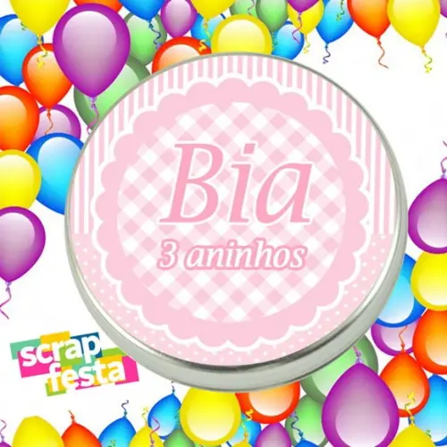 Latinha Personalizada Festa de Aniversário
