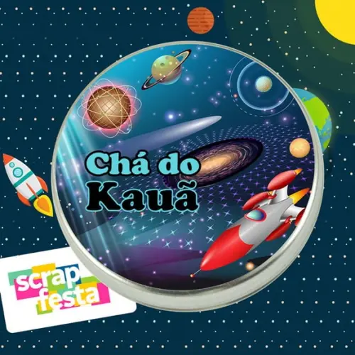 Latinha Personalizada Festa Espaço