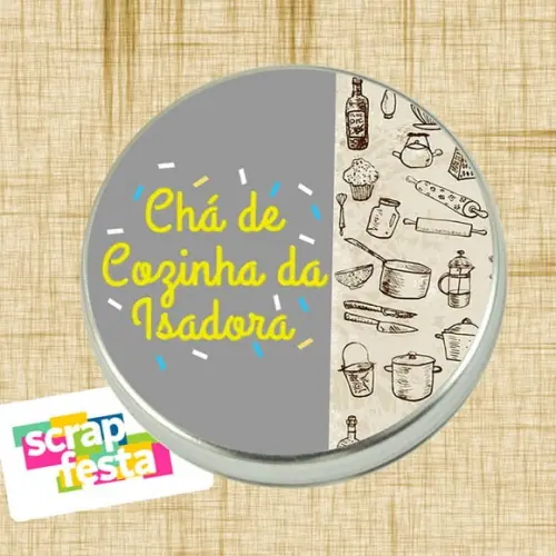 Latinhas 5x1 Festa Chá de Panela