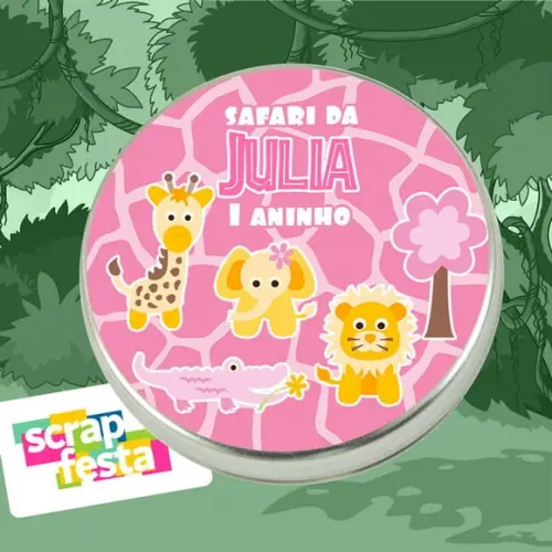 Latinhas 5x1 Festa Safari