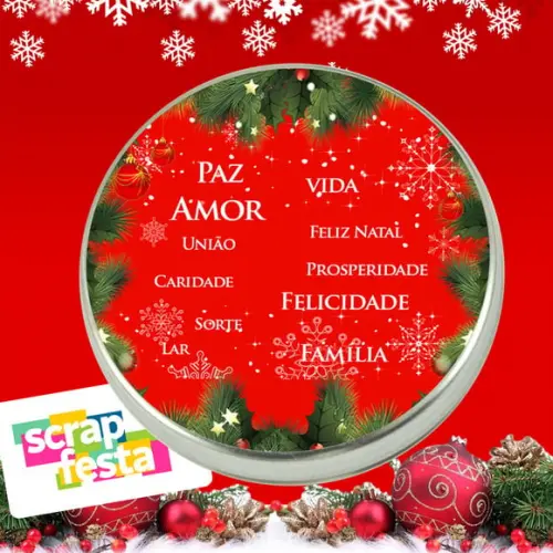Latinhas 5x1 para Lembrancinhas de Natal