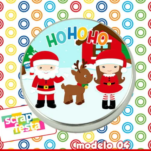 Latinhas 5x1 para Lembrancinhas de Natal
