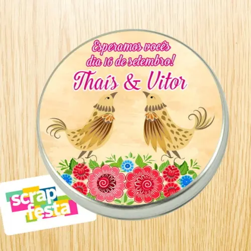 Latinhas Festa Casamento