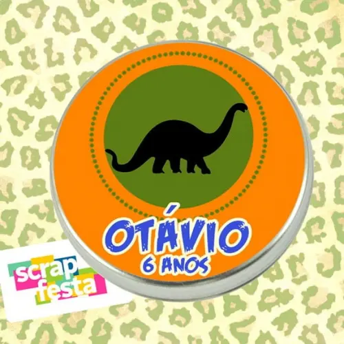 Latinhas Personalizada Festa Dinossauro