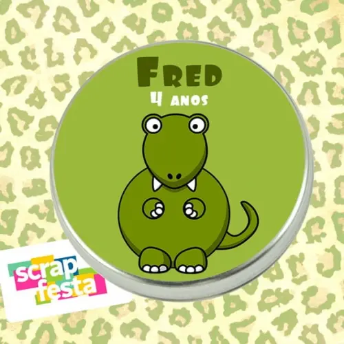 Latinhas Personalizada Festa Dinossauro