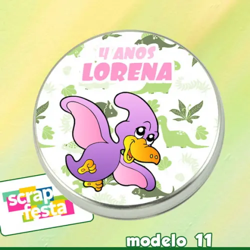 Latinhas Personalizada Festa Dinossauro