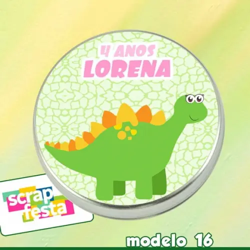 Latinhas Personalizada Festa Dinossauro