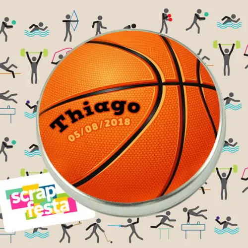 Latinhas Personalizadas Festa Basquete
