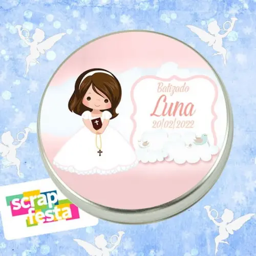 Latinhas Personalizadas Festa Batizado
