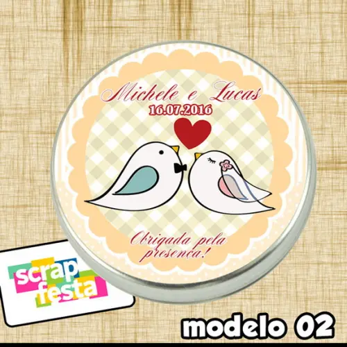 Latinhas Personalizadas Festa Casamento