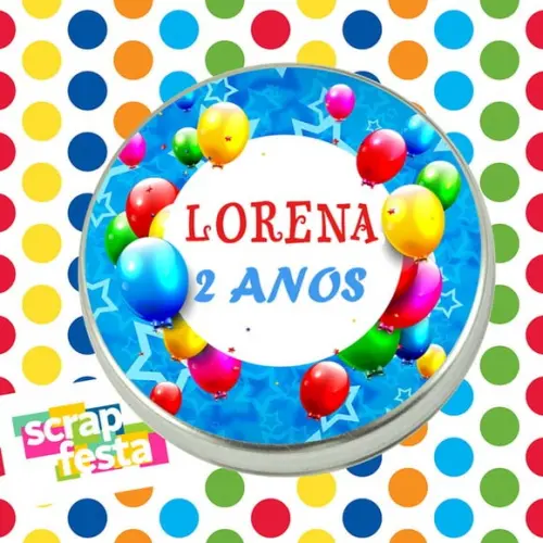 Latinhas Personalizadas Festa Circo