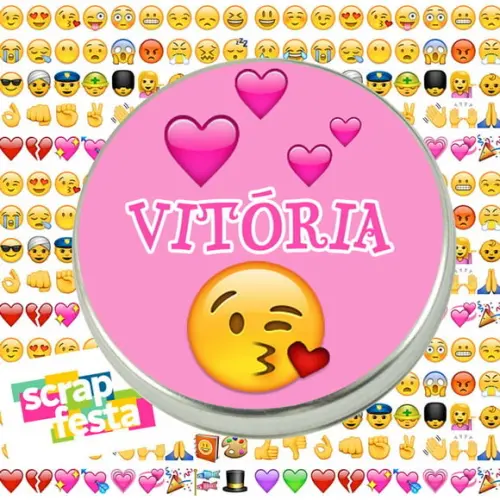 Latinhas Personalizadas Festa Emoticons