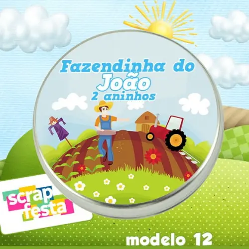 Latinhas Personalizadas Festa Fazendinha