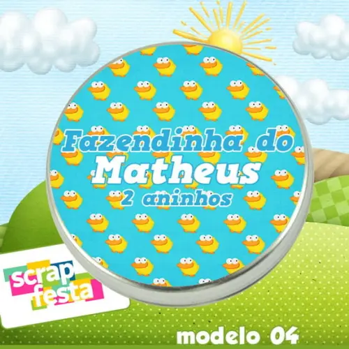 Latinhas Personalizadas Festa Fazendinha