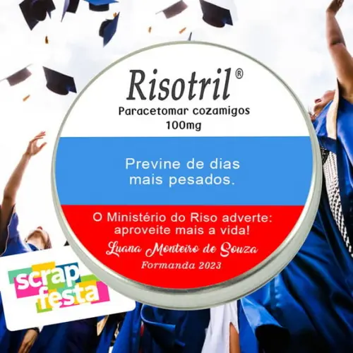 Latinhas Personalizadas Festa Formatura Medicamento